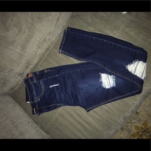 NWOT - Erica Ankle Jeans - Dark Denim